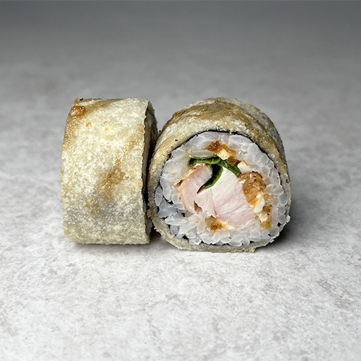 Копченый с курицей и сыром темпура