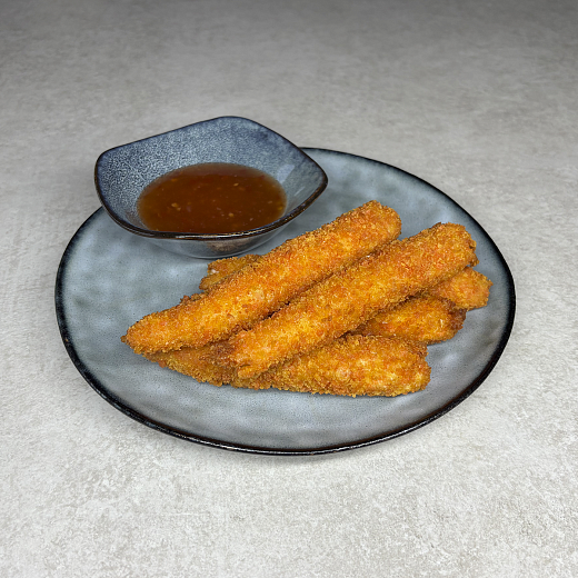 Креветки в темпуре с соусом Чили