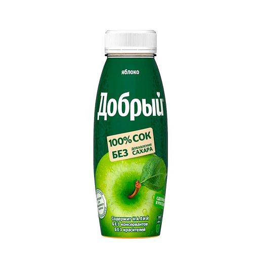 сок Добрый 0,3 л. яблочный