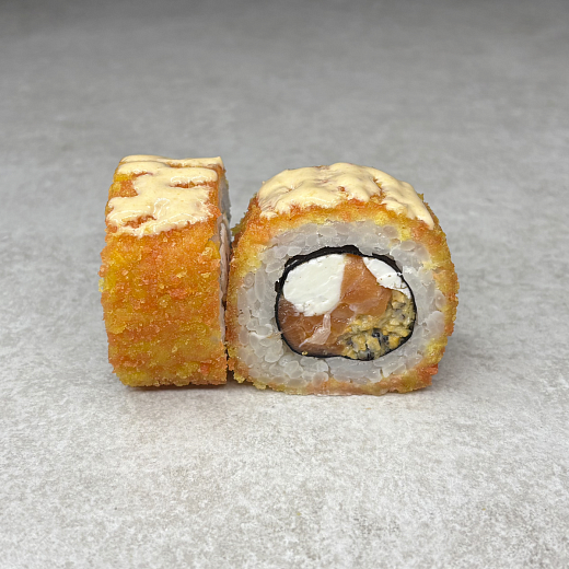 Лосось с мидиями в соусе Том Ям