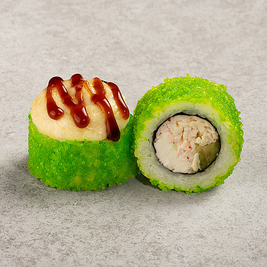 Запеченный Краб под двумя соусами